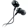 Canyon SEP-3 Stereo Earphones with Microphone, Metallic Shell, Dark Grey