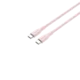 CANYON USB-C to USB-C Cable 60W 1m Silicone Pink Sand