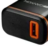 Canyon Wall Charger with USB Type-C Cable, 2.1A, Black