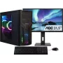 CAPTIVA PC Power Starter R80-040 TFT Bundle (Ryzen 7 5700G/SSD 1TB/32GB/DVD-RW/MSI/WLAN/Windows 11 Home 64-bit)