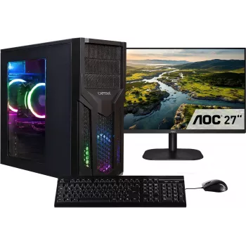 CAPTIVA Power Starter R80-002 TFT Bundle AMD Ryzen™ 5 16 GB DDR4-SDRAM 1 TB SSD Windows 11 Home (80002)