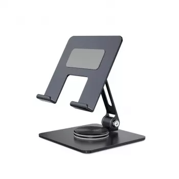 Capture Foldable 360-Degree Rotating Tablet Stand, Black (CA-TAB1-STAND)