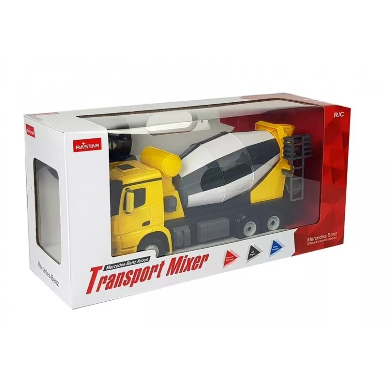 Car R/C Mercedes-Benz Arocs Rastar 1:14 Yellow