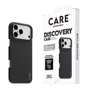 CARE by PanzerGlass Discovery Case with MagSafe for iPhone 17 Pro Max - Clear