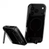 CARE by PanzerGlass Kickstand Case Smokey with Black MagSafe for iPhone 17 Pro Max