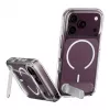 CARE by PanzerGlass Kickstand Case Transparent with White MagSafe for iPhone 17 Pro