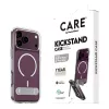 CARE by PanzerGlass Kickstand Case Transparent with White MagSafe for iPhone 17 Pro Max