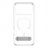 CARE by PanzerGlass Kickstand Case Transparent with White MagSafe for iPhone 17 Pro Max