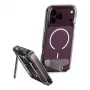 CARE by PanzerGlass Kickstand Case Transparent with White MagSafe for iPhone 17 Pro Max