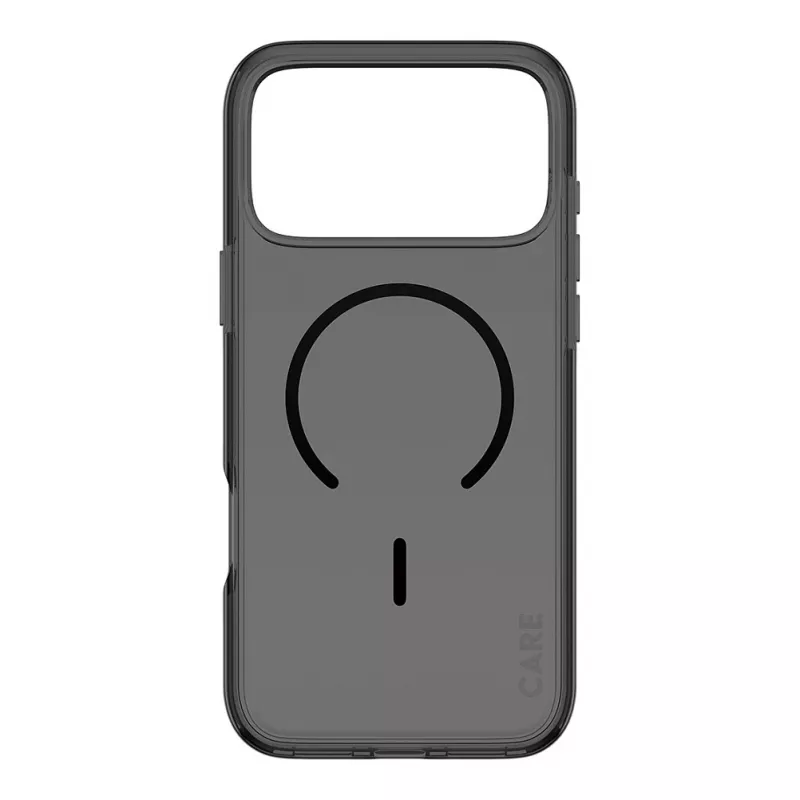 CARE by PanzerGlass Smokey Case with Black MagSafe for iPhone 17 Pro Max
