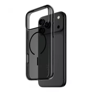 CARE by PanzerGlass Smokey Case with Black MagSafe for iPhone 17 Pro Max