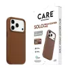 CARE by PanzerGlass Solo Vegan Leather Case Brown with MagSafe for iPhone 17 Pro