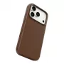 CARE by PanzerGlass Solo Vegan Leather Case Brown with MagSafe for iPhone 17 Pro