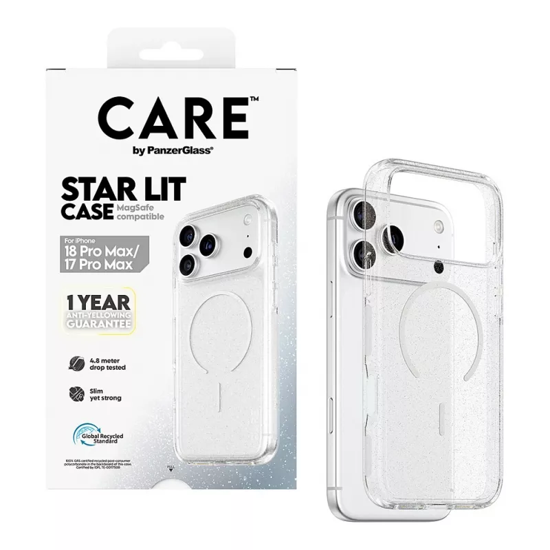 CARE by PanzerGlass Star Lit Case with MagSafe for iPhone 17 Pro Max