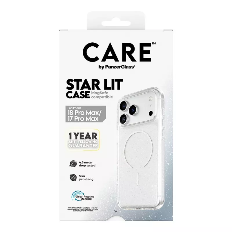 CARE by PanzerGlass Star Lit Case with MagSafe for iPhone 17 Pro Max