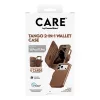 CARE by PanzerGlass Tango 2-in-1 Wallet Case Brown with MagSafe for iPhone 17 Pro