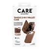 CARE by PanzerGlass Tango 2-in-1 Wallet Case Brown with MagSafe for iPhone 17 Pro Max