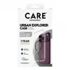 CARE by PanzerGlass Urban Explorer Case Transparent with Black MagSafe for iPhone 17 Pro Max