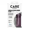 CARE by PanzerGlass Urban Explorer Case Transparent with Black MagSafe iPhone 17 Pro