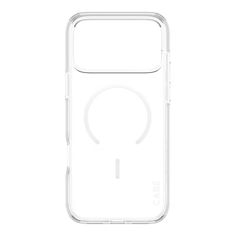 CARE by PanzerGlass Urban Explorer Case Transparent with White MagSafe for iPhone 17 Pro Max