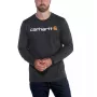 Carhartt Core Logo Sweatshirt L/S - Carbon Heather