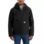 Carhartt Super Dux Active Jacket Black - Men's Insulated Work Jacket with 3M Thinsulate 80g, Rain Defender DWR, Wind Fighter Technology