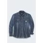 Carhartt WIP Montana Denim Relaxed LS Shirt Wyatt - Men's Long Sleeve Denim Shirt