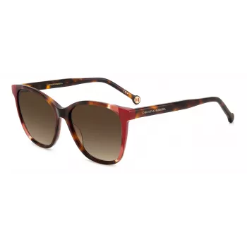 CAROLINA HERRERA CH0061SO6357H Women's Sunglasses Havana Brown Gradient 57mm