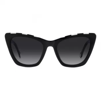 Carolina Herrera HER0129S80S Women's Cat Eye Sunglasses Havana Brown Gradient 55mm