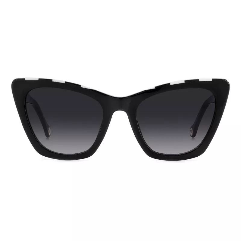 Carolina Herrera HER0129S80S Women's Cat Eye Sunglasses Havana Brown Gradient 55mm