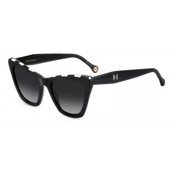Carolina Herrera HER0129S80S Women's Cat Eye Sunglasses Havana Brown Gradient 55mm