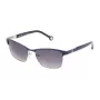 CAROLINA HERRERA SHE0695608PN Women's Cat Eye Sunglasses Havana/Brown 56/15/135 mm