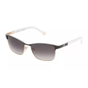 Carolina Herrera SHE069560NP1 Women's Sunglasses Havana Acetate Frame Brown Gradient Lens 56mm