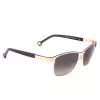 CAROLINA HERRERA SHE069560SL3 Women's Sunglasses - Havana Acetate Frame, Brown Gradient Lens, 56mm