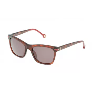 Carolina Herrera SHE6035409XW Women's Butterfly Sunglasses Havana 54mm