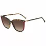 CAROLINA HERRERA Women's Sunglasses HER0245SO63 - Geometric Acetate Frame, UV400 Protection, 55mm Lens