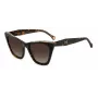 CAROLINA HERRERA Women Sunglasses HER0129SC9K Havana Acetate Square Cat-Eye Brown Gradient 55mm