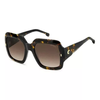 Carrera 004/S Rectangular Sunglasses for Women, 54mm Lens, UV400, Acetate Frame