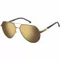 CARRERA 1067/SI Men's Sunglasses - Pilot Square Frame, Black Acetate, Grey Polycarbonate Lenses, UV400 Protection, 62mm Lens, 14mm Bridge, 145mm Temple