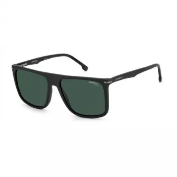 Carrera 278/S Men's Rectangular Sunglasses 58mm - UV400, Black Frame, Grey Lenses