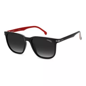 Carrera 300/S Unisex Sunglasses Black Grey 54mm