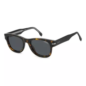 CARRERA 330S/S 86 Men's Sunglasses - Black Propionate Frame Grey Polycarbonate Lens 50/22/150 mm UV400