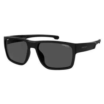 Carrera Ducati Men's Sunglasses CARDUC029S807 - Black Frame, Grey Lens, 59mm