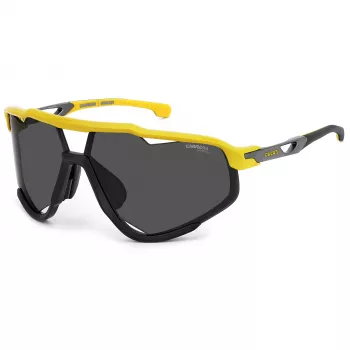 Carrera Ducati Men's Sunglasses CARDUC055S4CW - Matte Black Frame, Grey Lenses, 76mm Lens Width