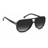 CARRERA Unisex Sunglasses 1045-S-003-WJ Pilot Square Frame Black Grey Gradient UV400