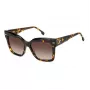 CARRERA Women's Sunglasses ARRERA3037S8 Square Black Frame Grey Gradient Lens 54/17/140 mm