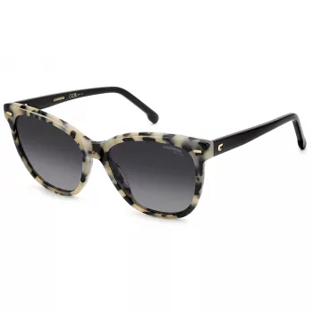 CARRERA Women's Sunglasses CARRERA3043SA - Rectangular Acetate Frame, UV400 Protection, 56mm Lens
