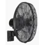 CasaFan AIROS ECO SILENT WALL SW Wall Fan 90 W 514 mm Black with Remote Control, Timer, Oscillating, Height Adjustable (64509)