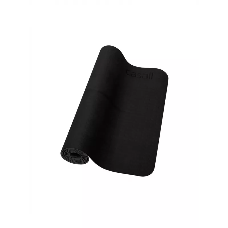 Casall 533019021 Yoga Mat Rubber Black 183x61x0.4 cm
