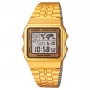 CASIO A500WGA-9 Men's Digital Quartz Watch 39mm Gold-Tone Stainless Steel